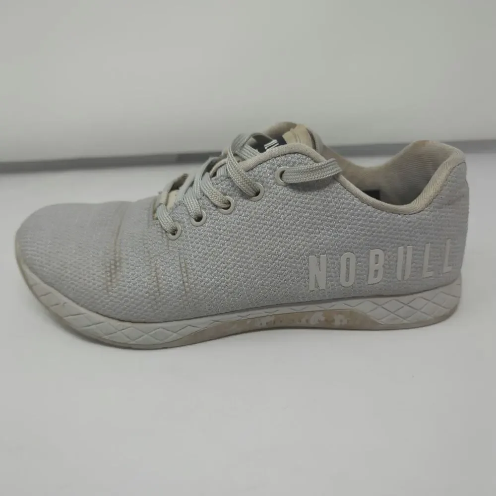 NOBULL Trainers Crossfit Sneakers Light Gray Womens Size 9.5